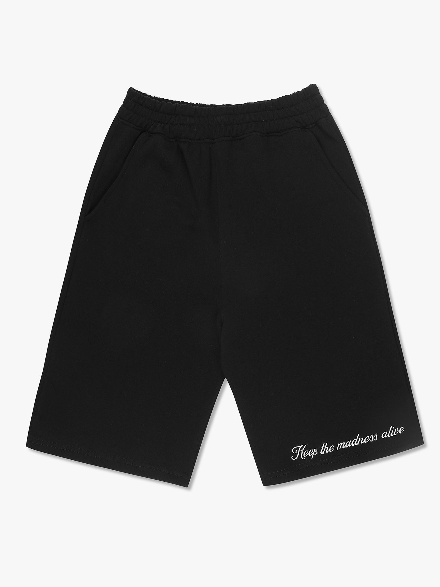 BLACK EVERYDAY CORE SHORTS