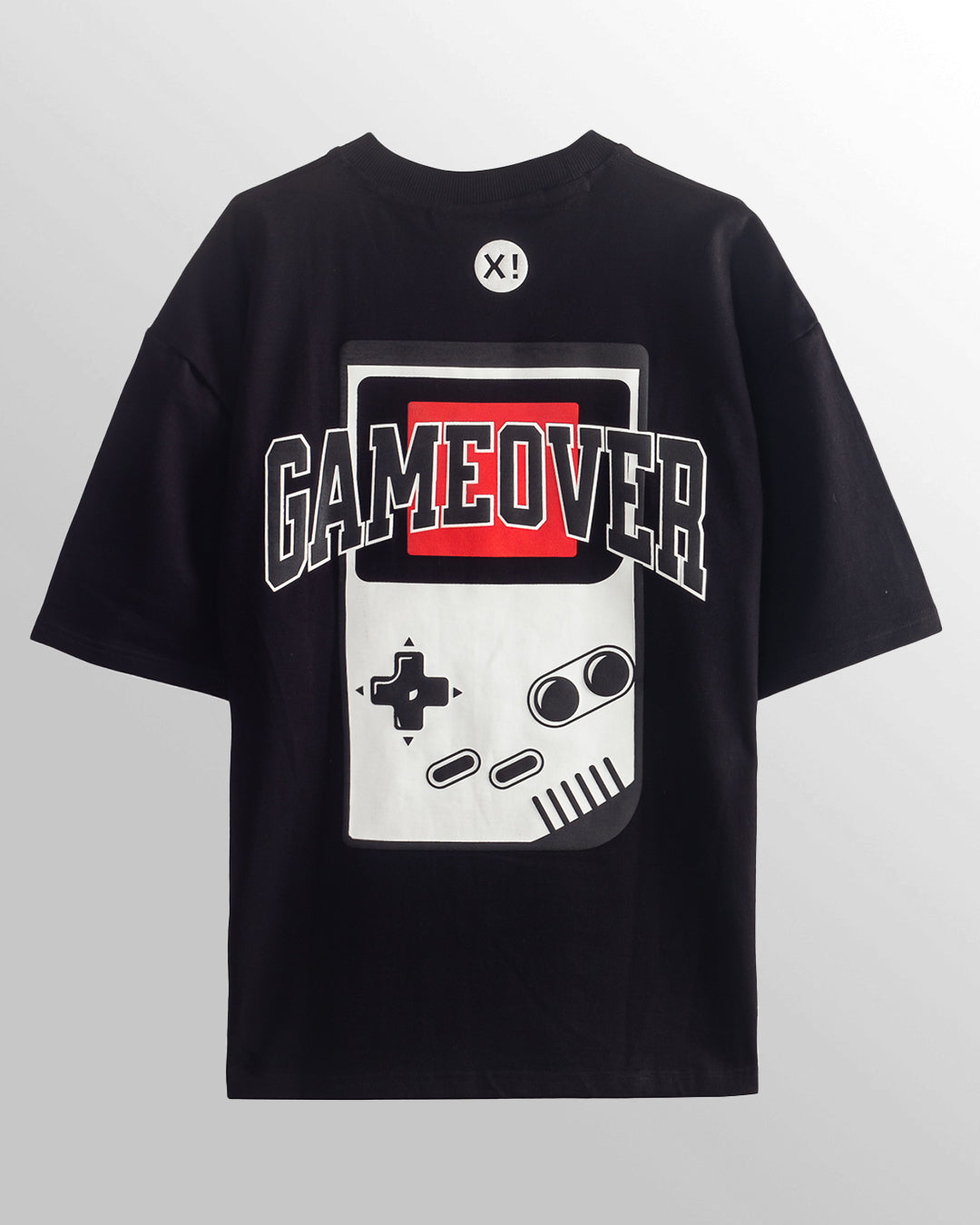 BLACK GAMEOVER T-SHIRT