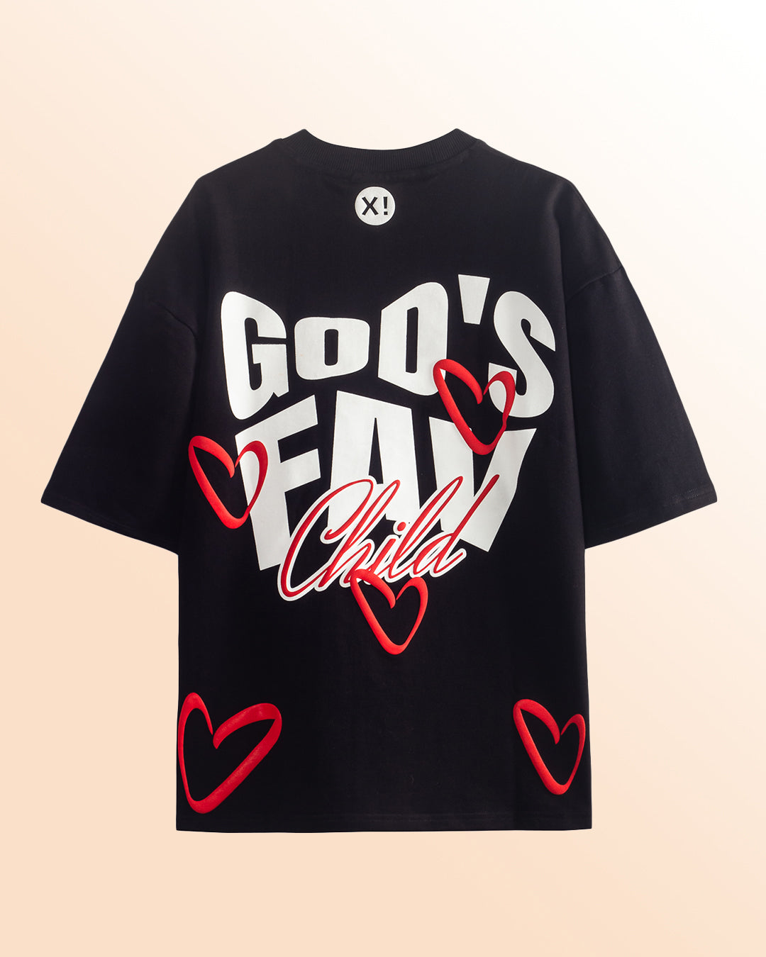 BLACK GOD'S FAV CHILD T-SHIRT