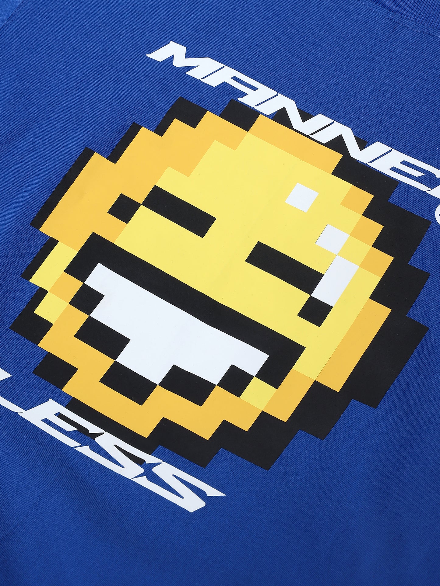 ROYAL BLUE MANNER LESS T-SHIRT