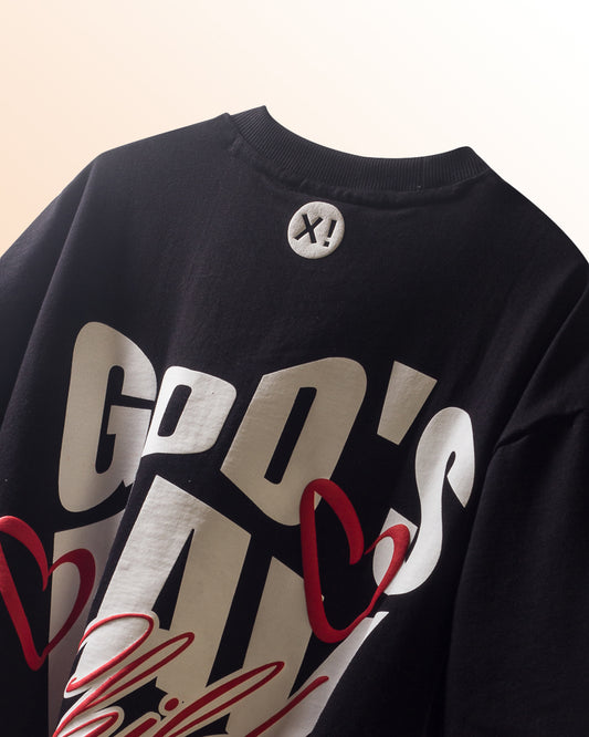 BLACK GOD'S FAV CHILD T-SHIRT