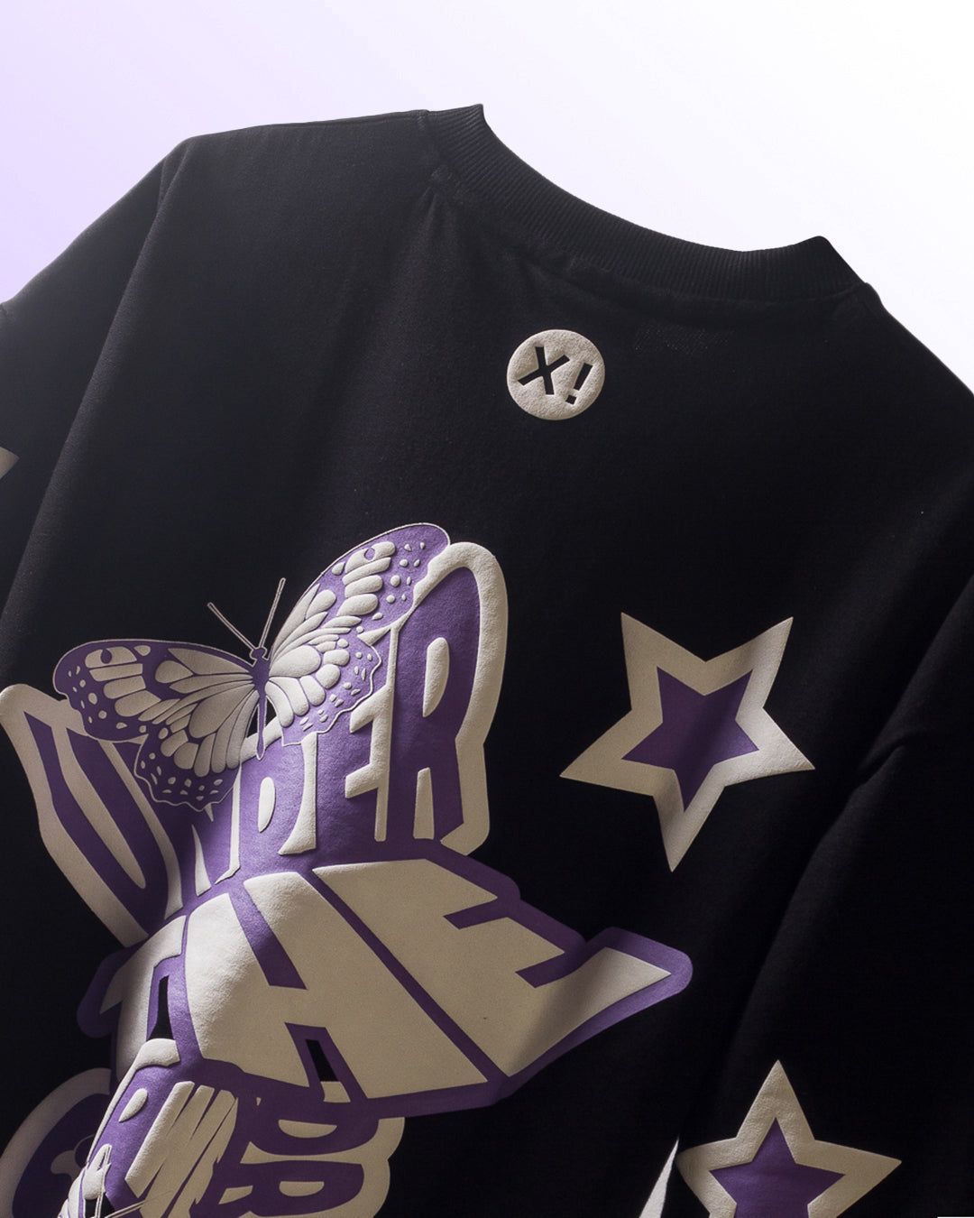 BLACK UNDER THE STAR T-SHIRT