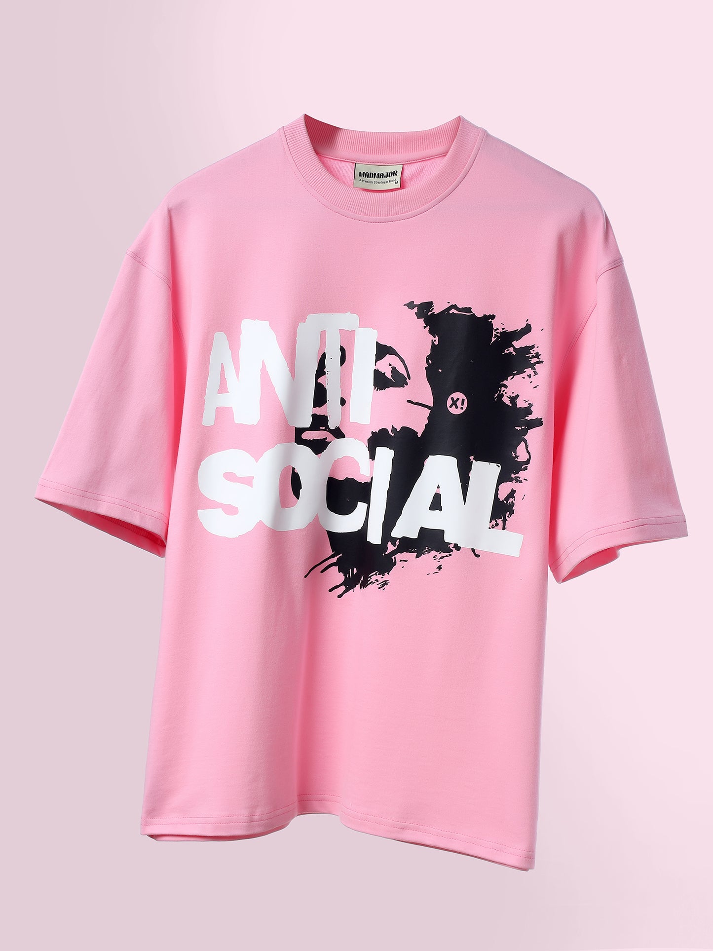PINK ANTI SOCIAL T-SHIRT