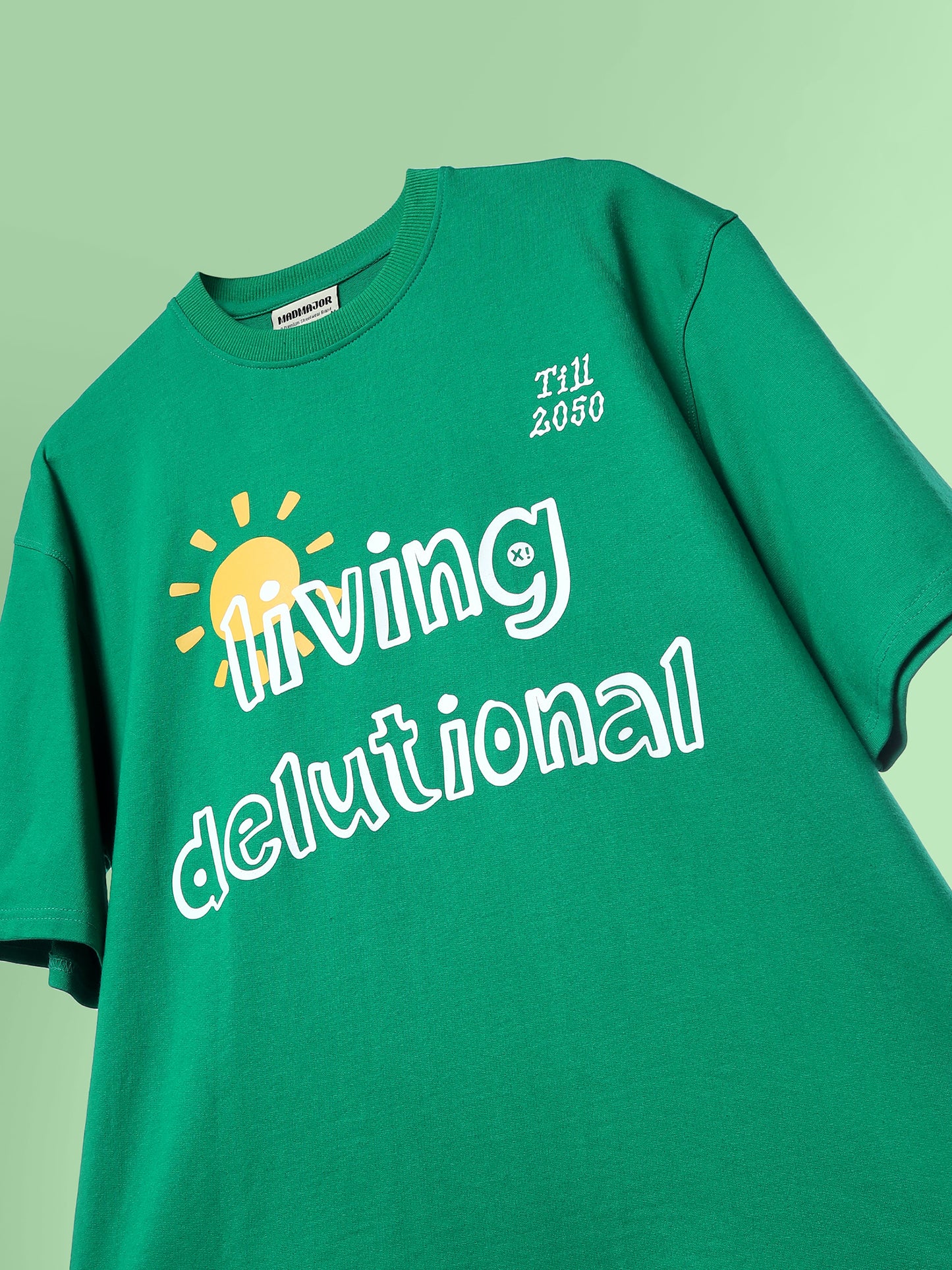 GREEN LIVING DELUSIONAL T-SHIRT
