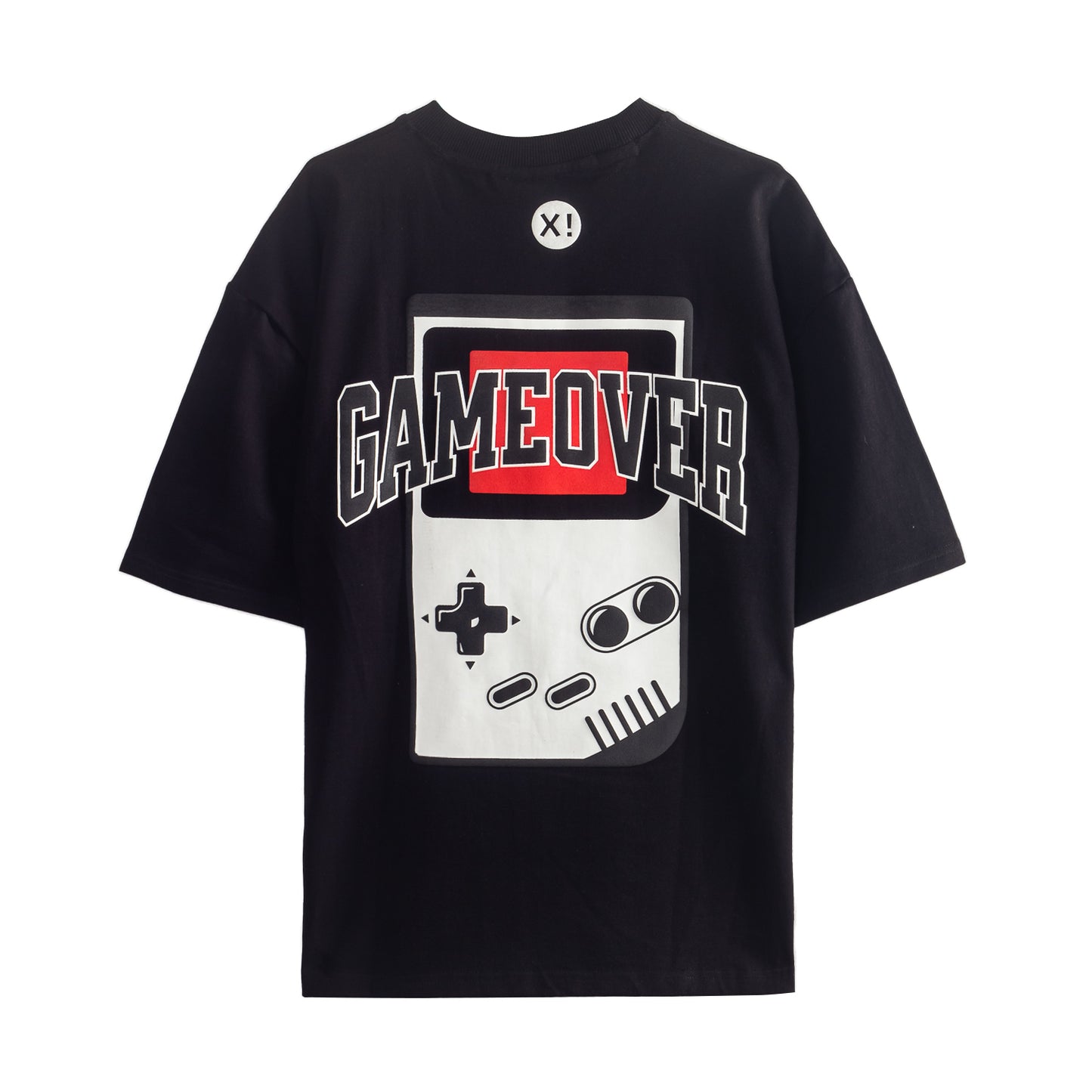 BLACK GAMEOVER T-SHIRT