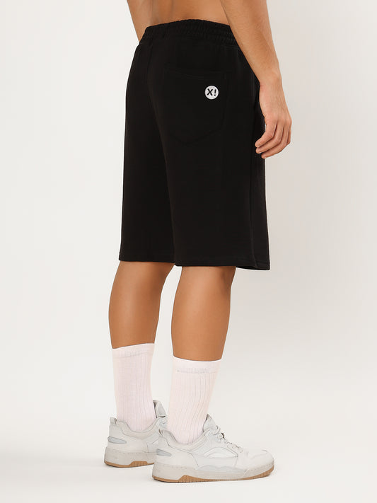 BLACK EVERYDAY CORE SHORTS