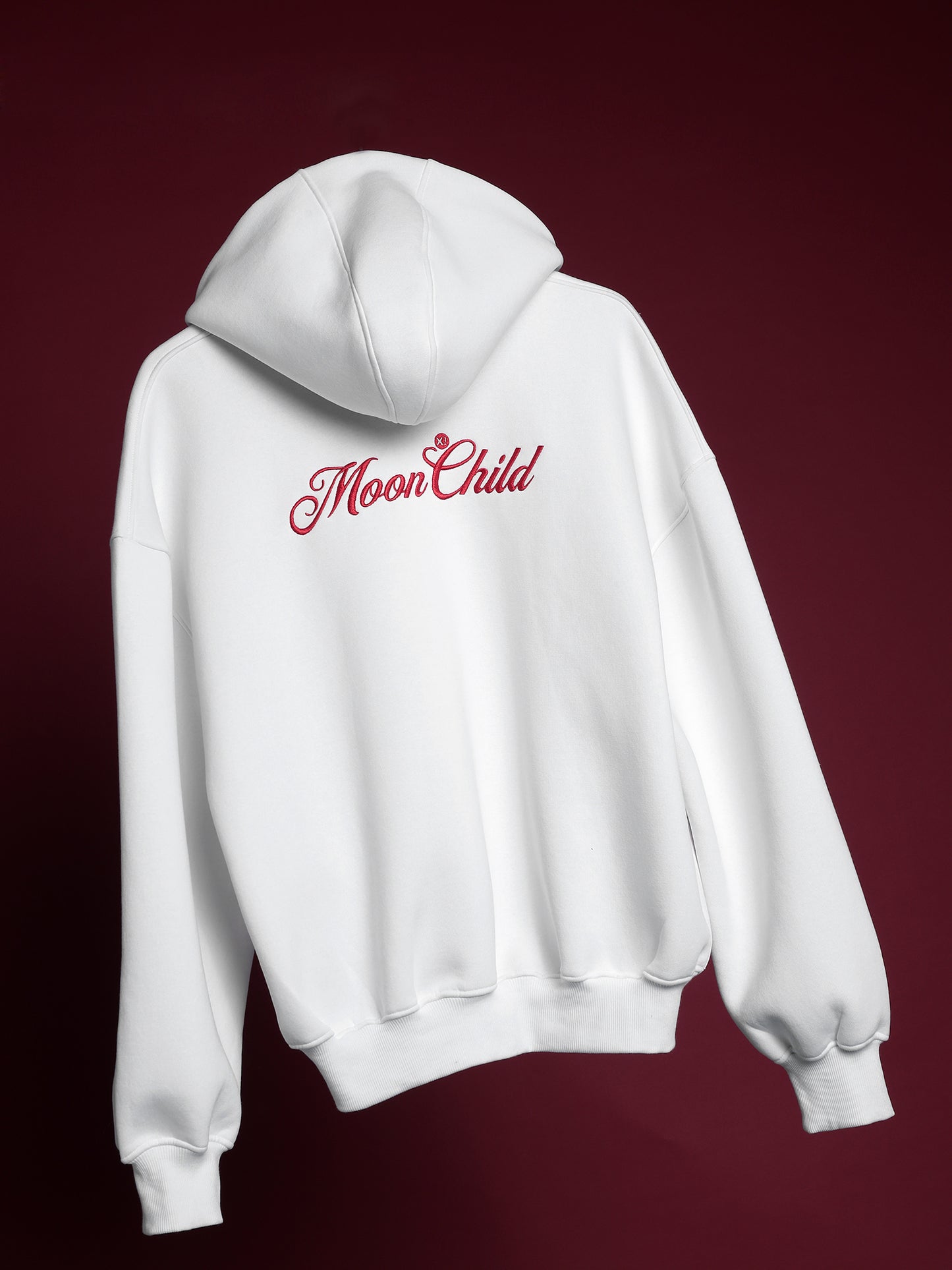 WHITE MOONCHILD HOODIE