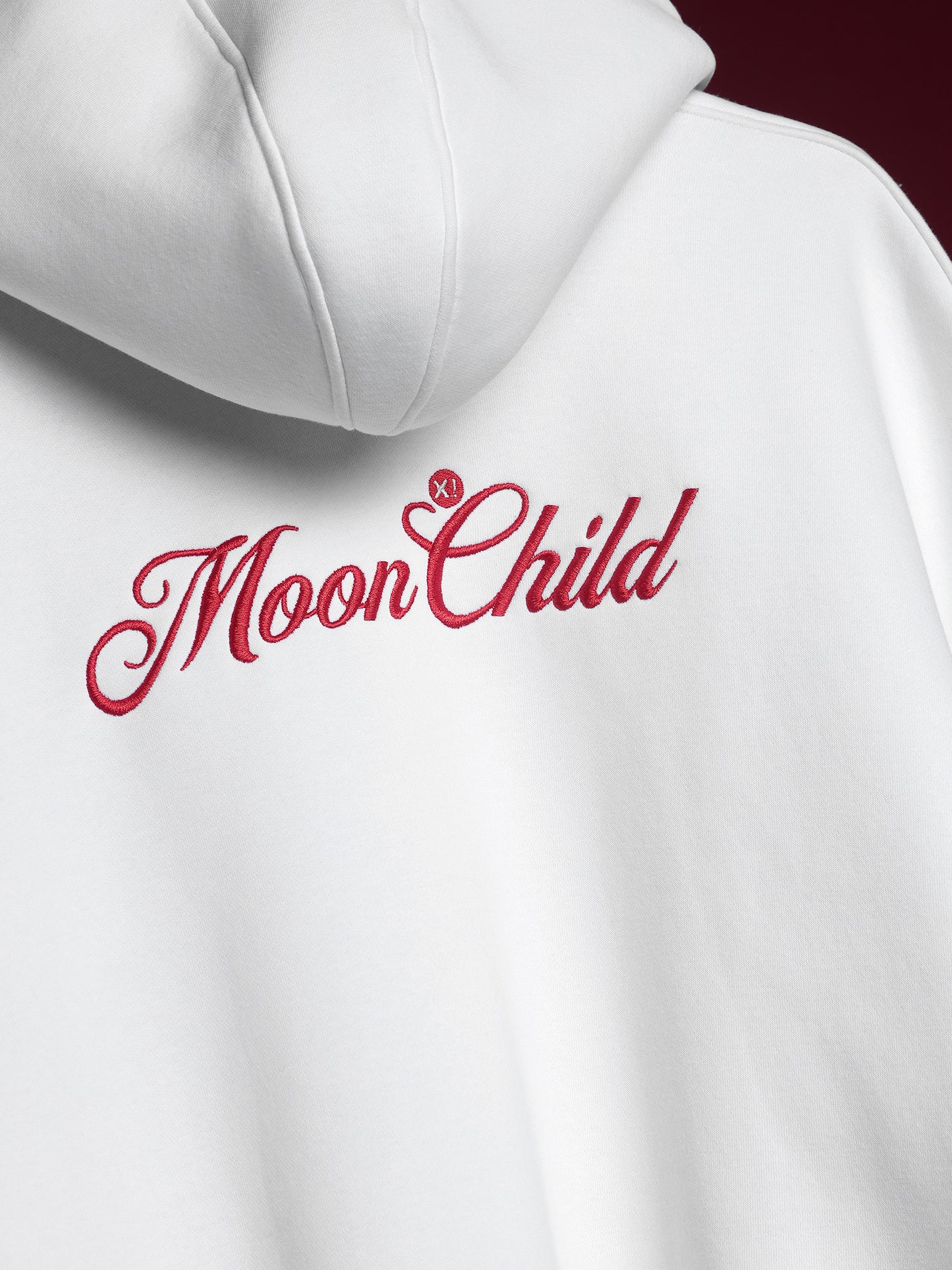 WHITE MOONCHILD HOODIE