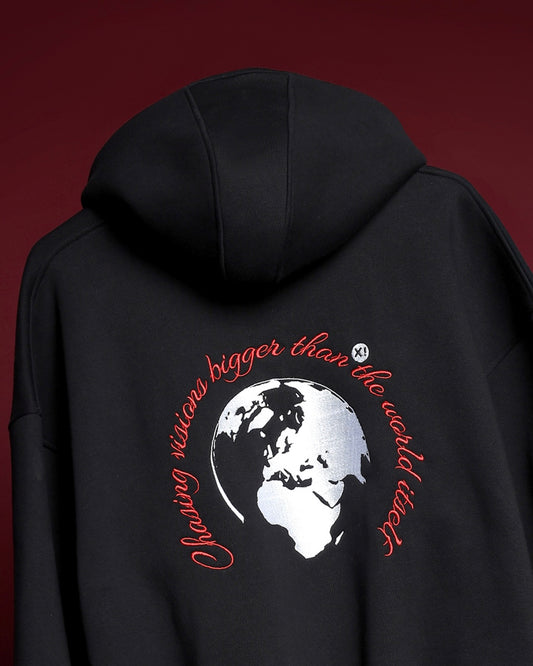 BLACK OVERWORLD HOODIE