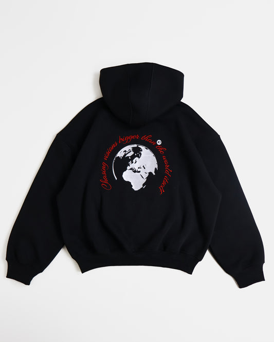 BLACK OVERWORLD HOODIE