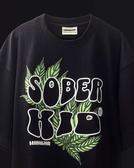 BLACK SOBER KID T-SHIRT