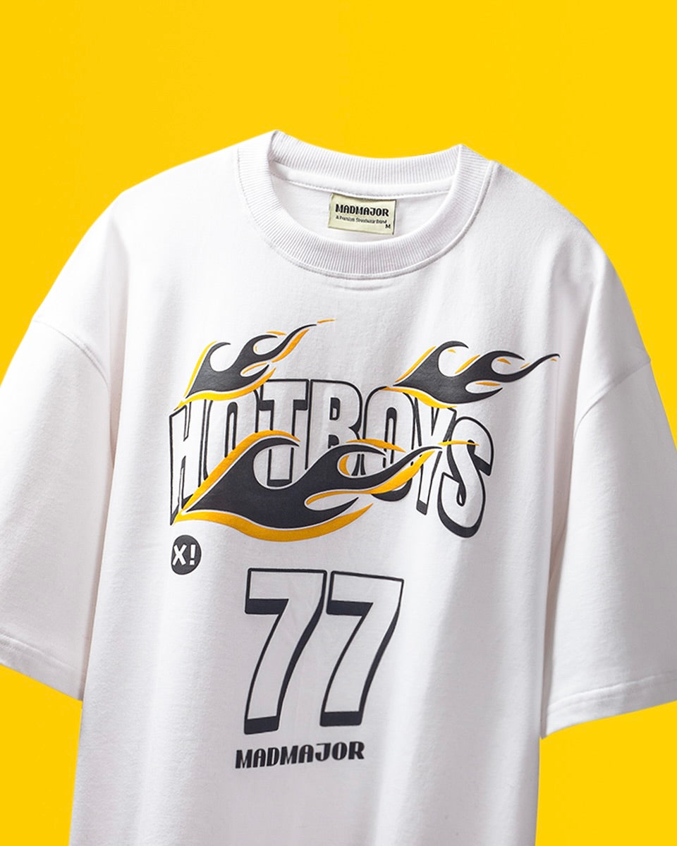 WHITE HOTBOYS T-SHIRT