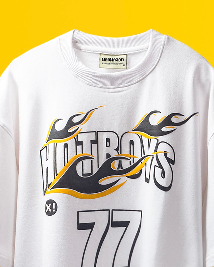 WHITE HOTBOYS T-SHIRT